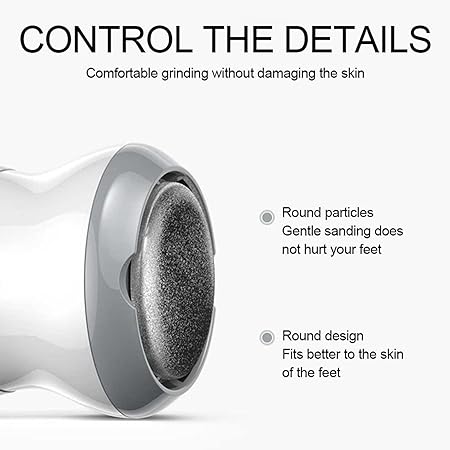 Foot Pedicure Grinder Remover Tools Automatic Polisher | Dead Skin Callus Feet Care Cleaning | PEDICURE MACHINE Rechargeable Foot Scrubber Tool | 006