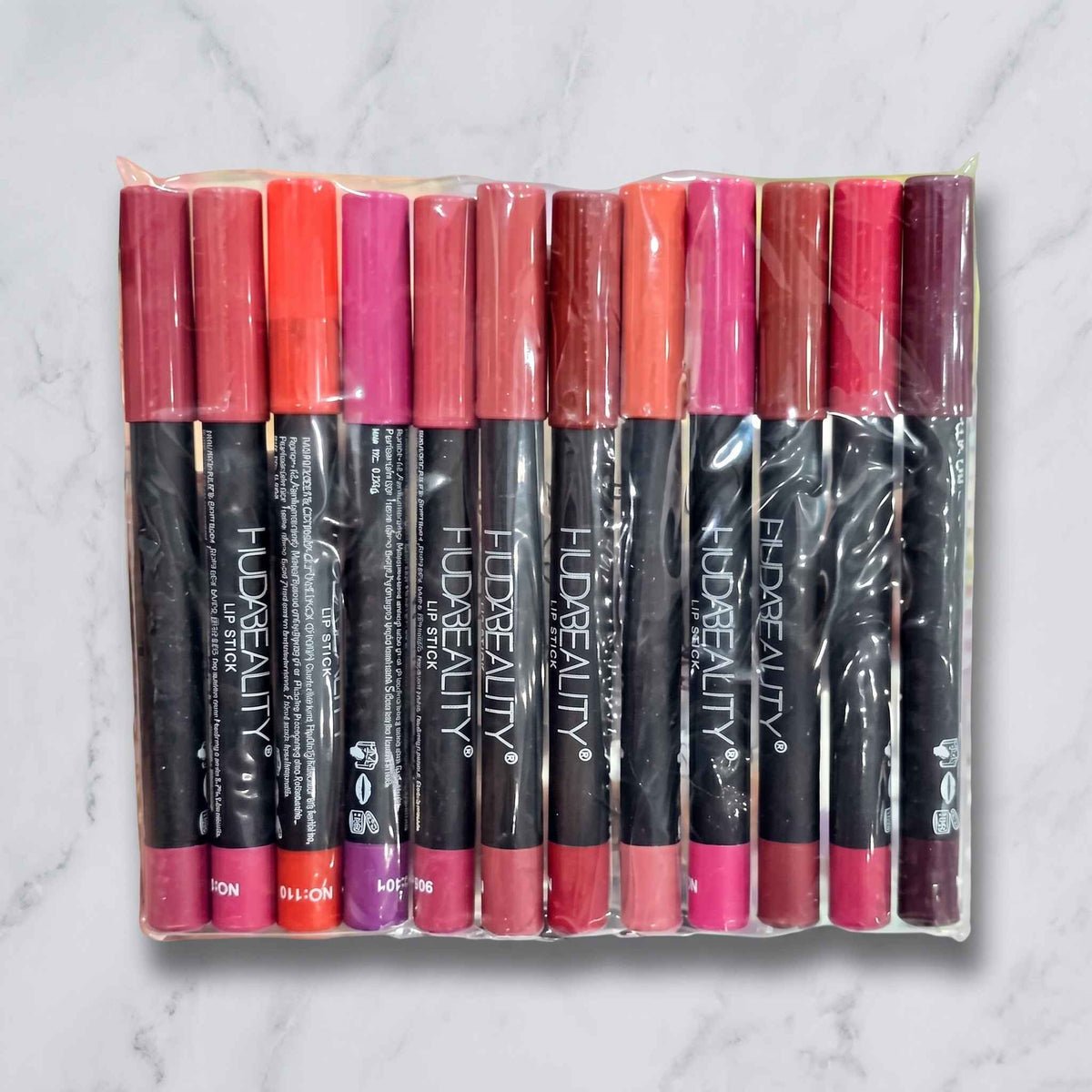 Huda Beauty Lip Pencil Set - 12 Shades 0023