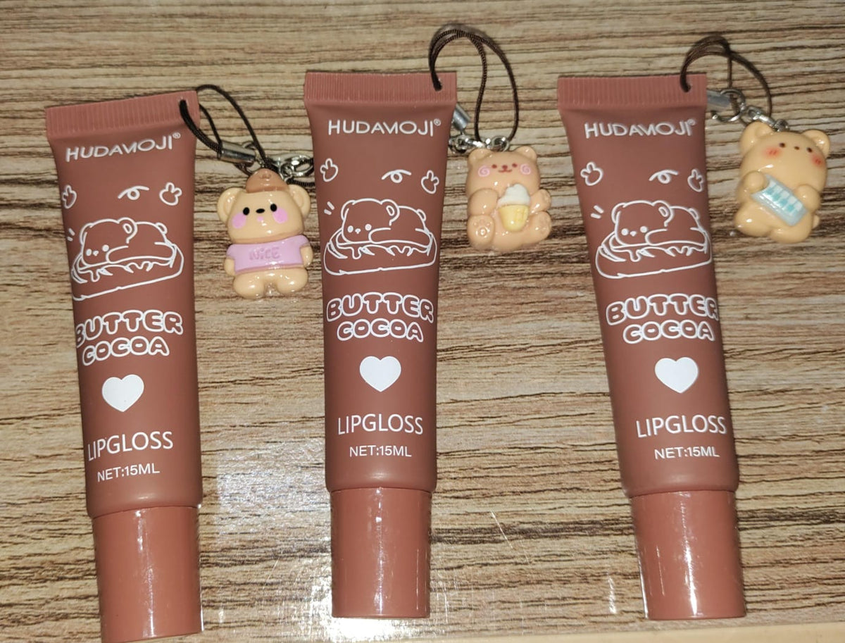 Hudamoji Butter Cocoa Matte Lip Gloss (Pack Of 3) 0036
