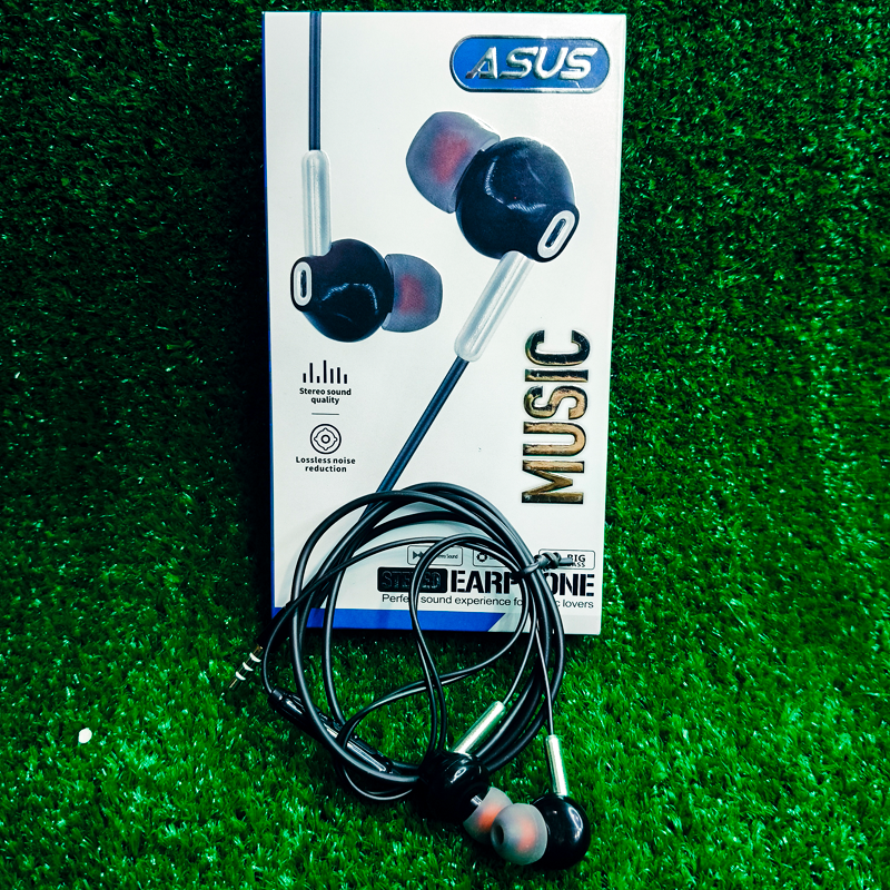 ASUS Original Handsfree | HD Sound Quality | Deep Bass | Clear Mic | Comfortable Fit | 49