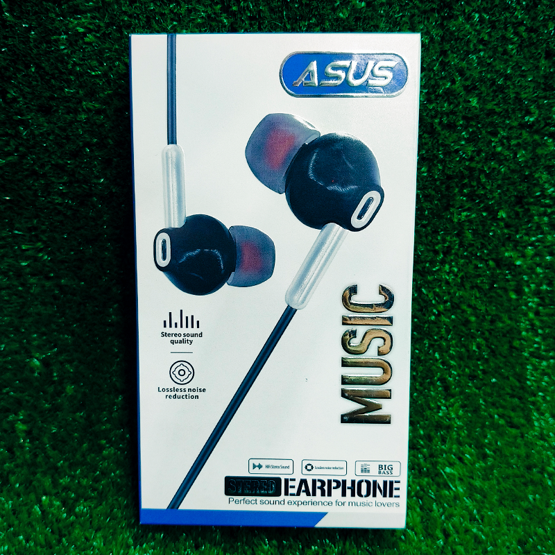 ASUS Original Handsfree | HD Sound Quality | Deep Bass | Clear Mic | Comfortable Fit | 49
