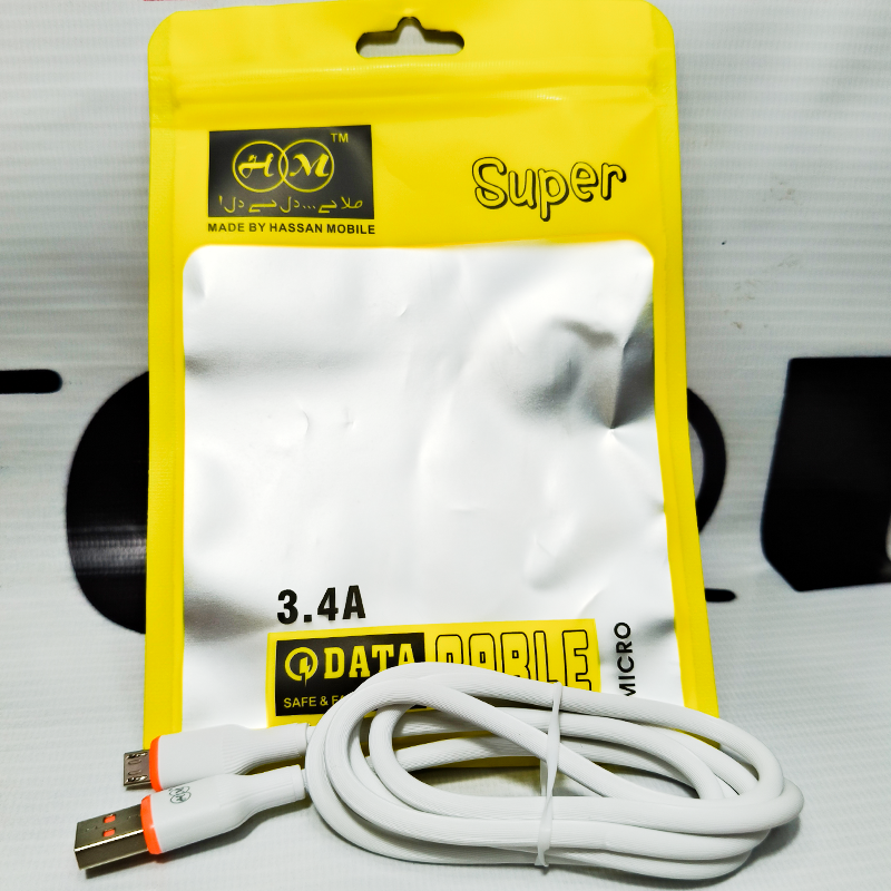 HM Fast Micro Charging Cable | Universal Fast Charging | 3 Months Warranty |  22