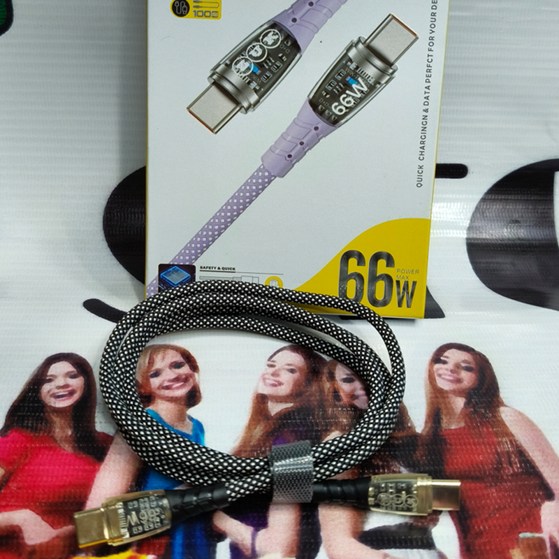 66W Type-C to Type-C Fast Charging Cable ⚡ | Super Speed & Durable – Zui Store | 08