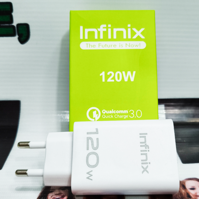 ⚡ Infinix 120W Super Fast Charger | Ultra Power Adapter for All Infinix Phones | 10