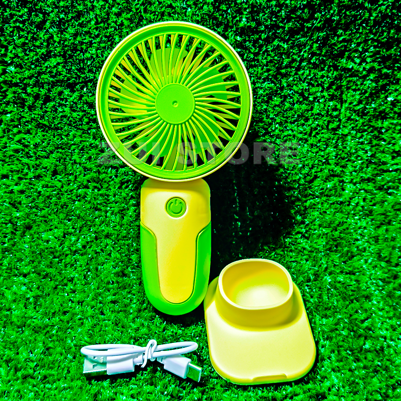 Portable Mini Hand Fan Rechargeable | 3 Speed Cooling Fan | Pocket Size Quiet Fan for Girls, College & Travel Use | 81