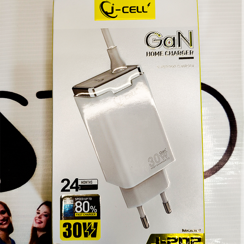 J Cell J202 Full Fast Type-C Quick Charger – Smart & Safe Power | 01