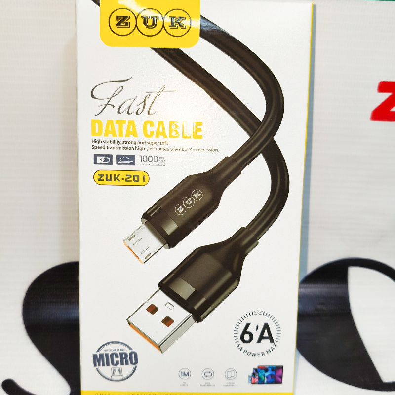 ⚡ ZUK 6A Super Fast Charging & Data Cable (Micro USB) – Ultra Durable & High-Speed Performance | 13