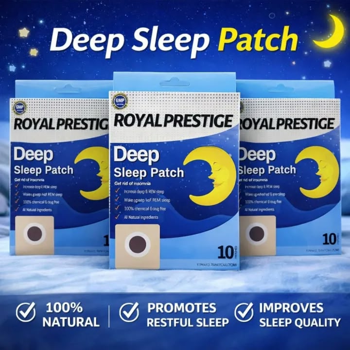 Royal Prestige Deep Sleep Patch Nighttime Relaxation Skin Patch - Pack of 10 Patches-0016