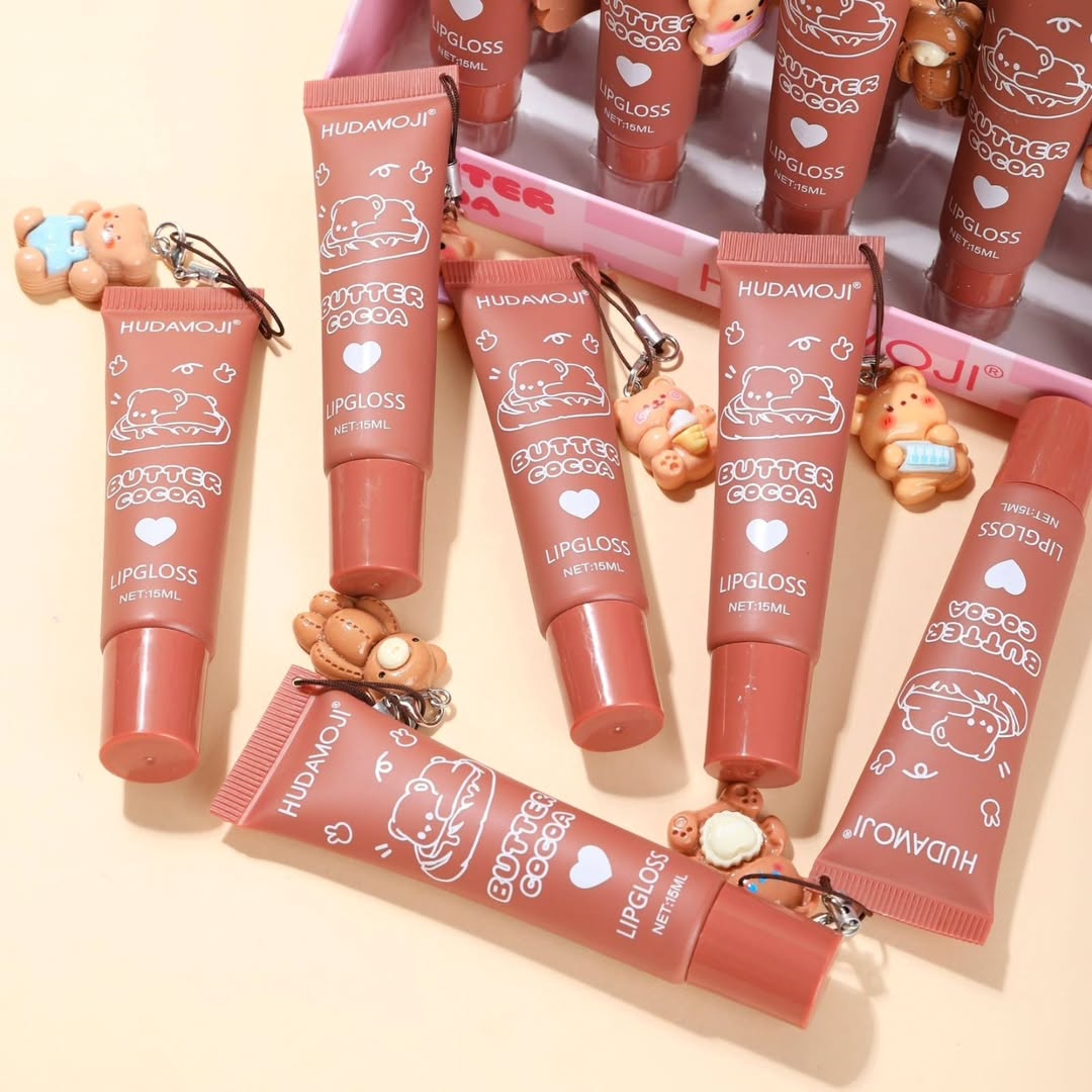 Hudamoji Butter Cocoa Matte Lip Gloss (Pack Of 3) 0036