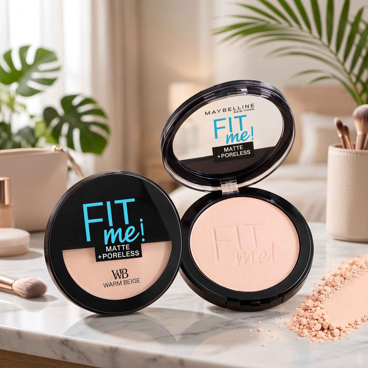 Fit me Face Powder Smooth Foundation Pressed Powder 0034