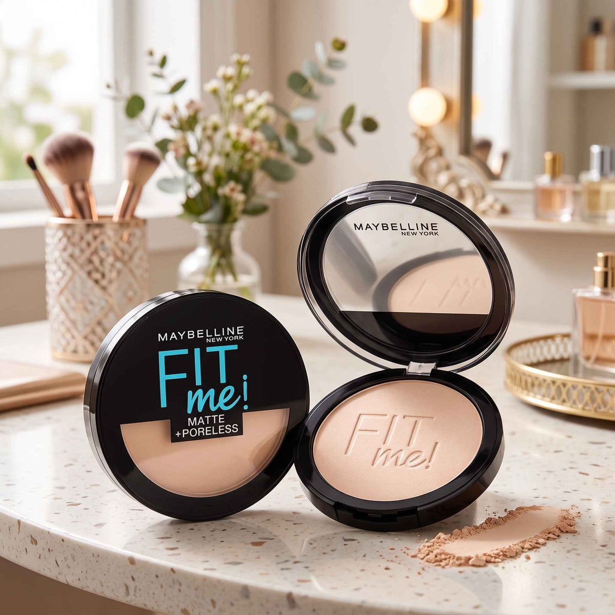 Fit me Face Powder Smooth Foundation Pressed Powder 0034