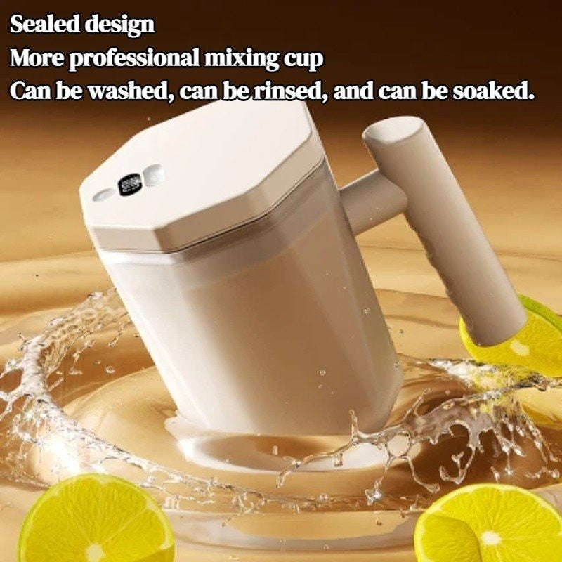 Automatic Coffee Mixing Mug with Digital Display 0037