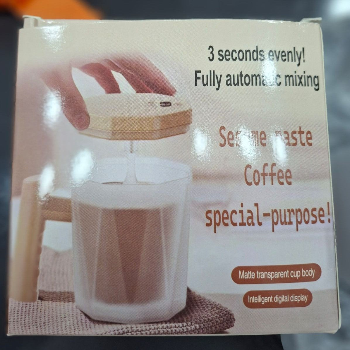 Automatic Coffee Mixing Mug with Digital Display 0037