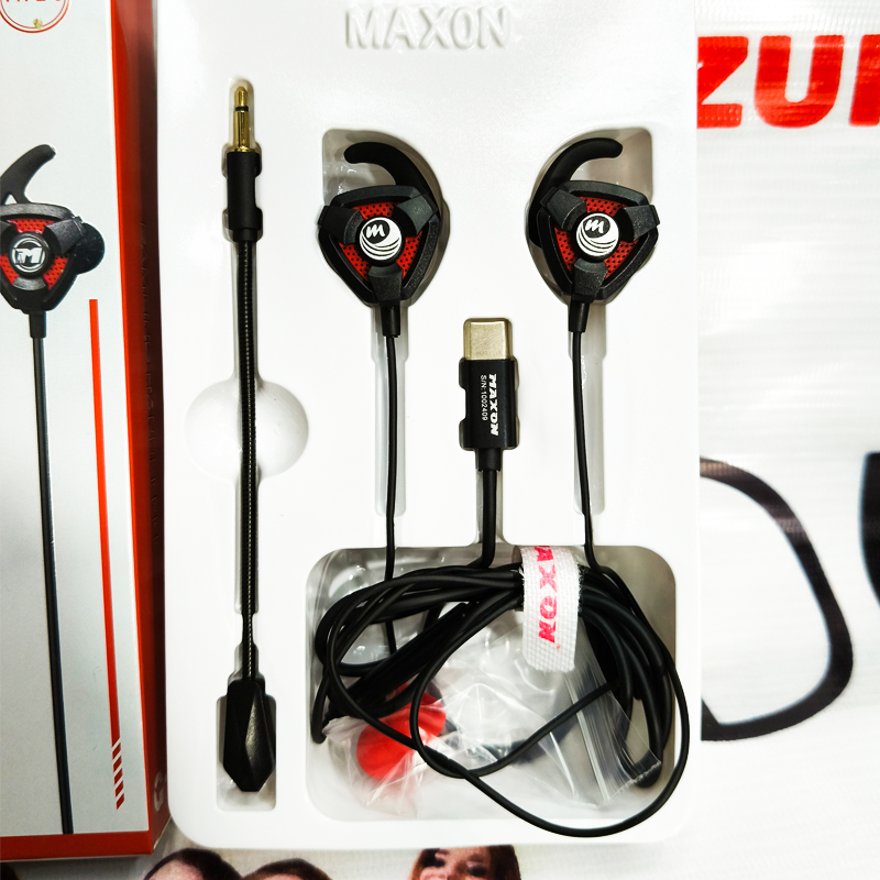 Maxon G04 Type-C Gaming Handsfree | Clear Sound, Comfortable Fit, Perfect for PUBG & Calls | 06