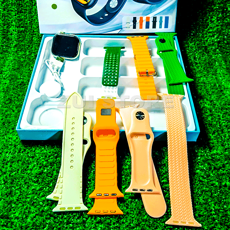 WS-80 |  7-in-1 Smart Watch Combo | 7 Stylish Straps Included | Fitness Tracker | Bluetooth Calling | Best Value Deal |  71