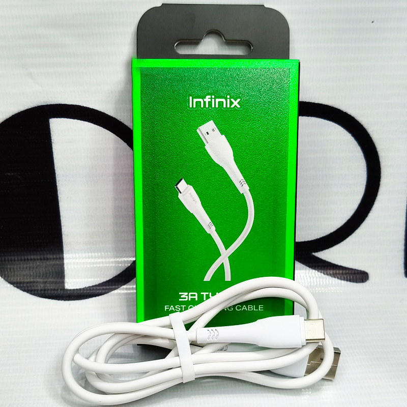 Infinix Original 3M Type-C Fast Charging Cable | High-Speed Data + Durable Long Length |  43