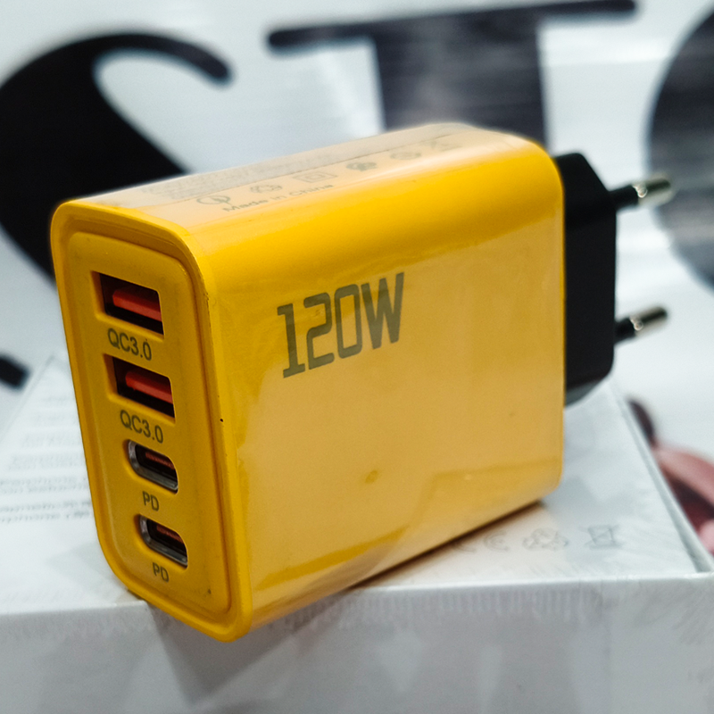 120W Super Fast Charging Adapter + Free 6AM Type-C Cable  |  31