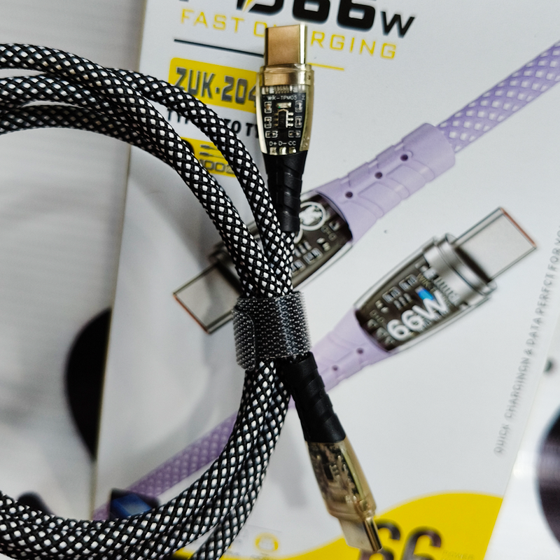 66W Type-C to Type-C Fast Charging Cable ⚡ | Super Speed & Durable – Zui Store | 08