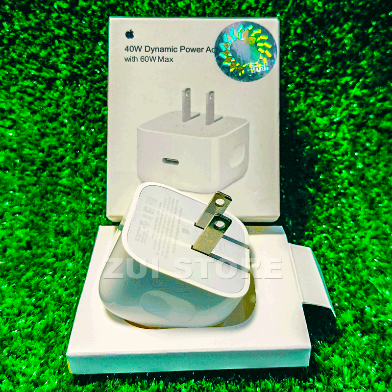 Original 40W Dynamic Power Adapter | 60W Max Fast Charger for iPhone |  59
