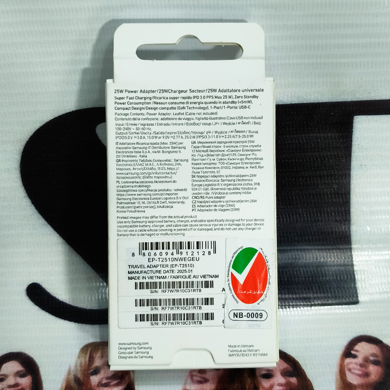 Samsung Original 25W PD Adapter | Type-C Super Fast Charger | 100% Genuine | 28