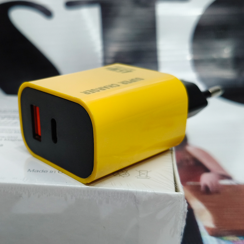 Super Charger 45W PD Adapter + Free 6AM Type-C Cable  |  30