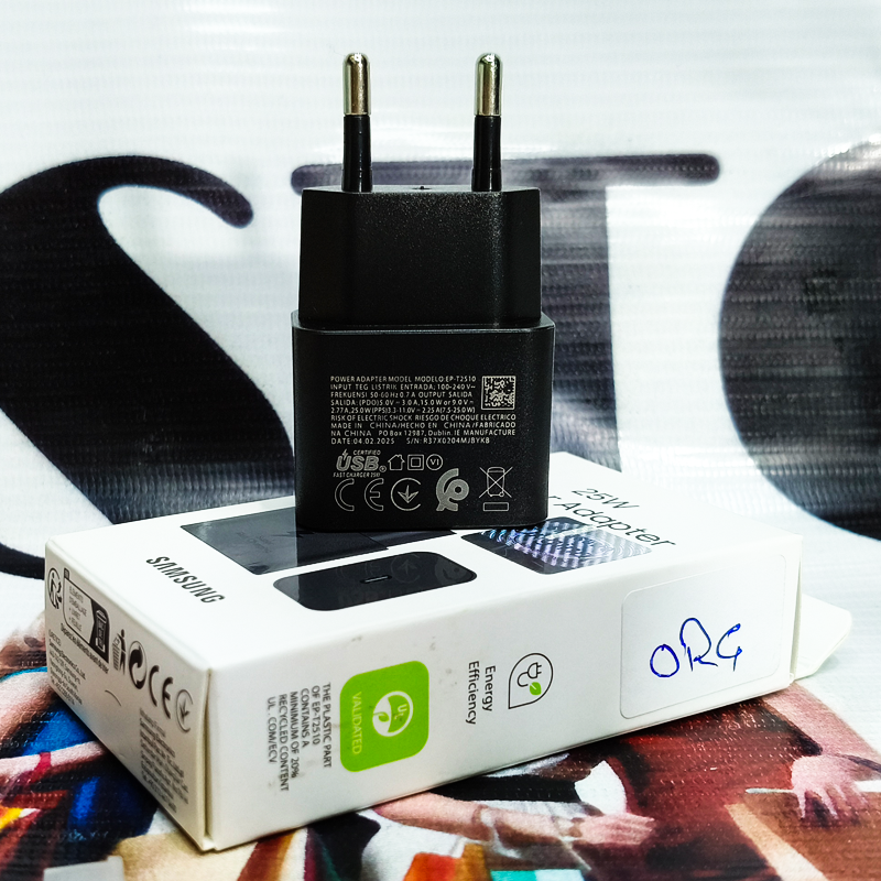 Samsung Original 25W PD Adapter | Type-C Super Fast Charger | 100% Genuine | 28