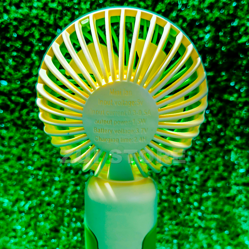 Portable Mini Hand Fan Rechargeable | 3 Speed Cooling Fan | Pocket Size Quiet Fan for Girls, College & Travel Use | 81