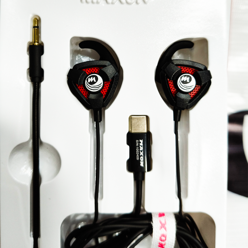 Maxon G04 Type-C Gaming Handsfree | Clear Sound, Comfortable Fit, Perfect for PUBG & Calls | 06