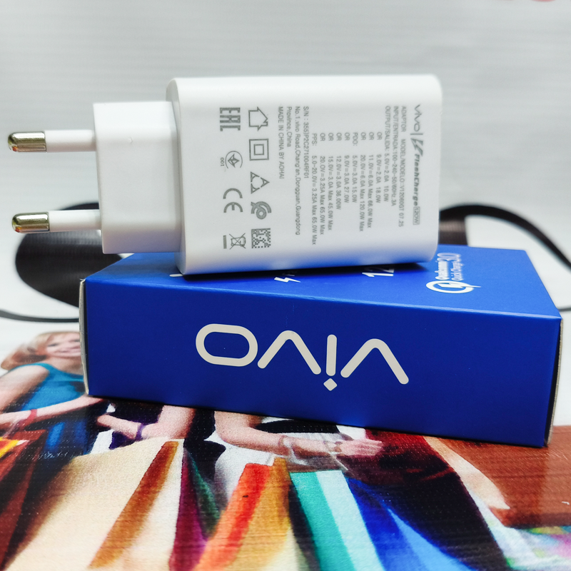 ⚡ Vivo 120W Super Fast Charger – Ultra Speed Power Adapter for All Vivo Devices