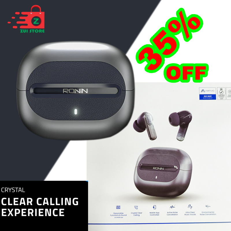 R-7080 NOX – Premium Wireless Earbuds with ANC & Dual Connectivity | 02