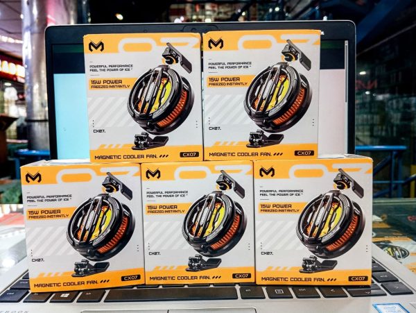 Memo Cx07 Mobile Phone Magnetic – Cooling Fan Radiator Cool Heat Absorber For Ios Iphone Android ( Random Color )