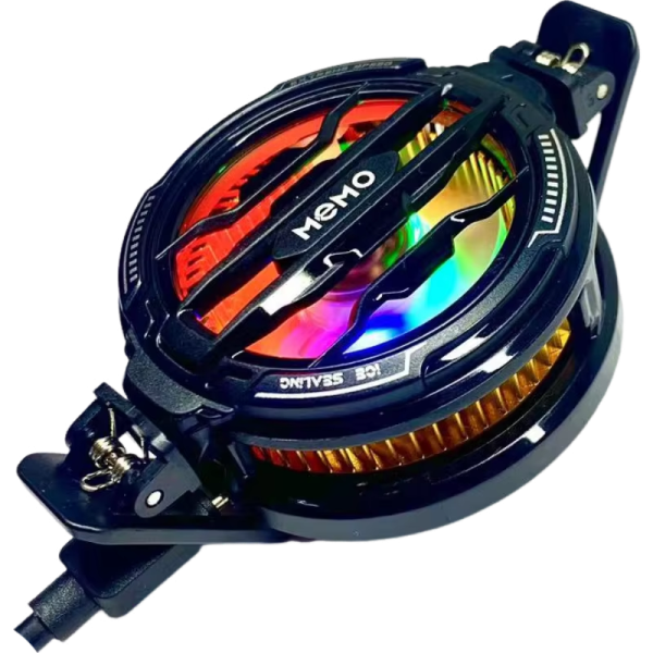 Memo Cx07 Mobile Phone Magnetic – Cooling Fan Radiator Cool Heat Absorber For Ios Iphone Android ( Random Color )