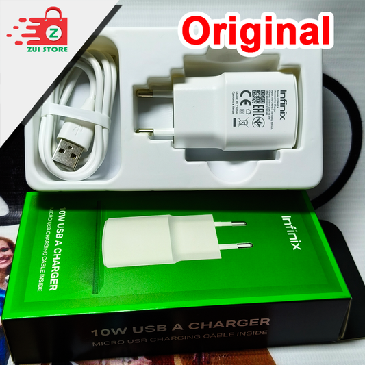 Infinix Original 10W Charger with Micro USB Cable | Fast & Safe Charging | ZUI STORE |  38