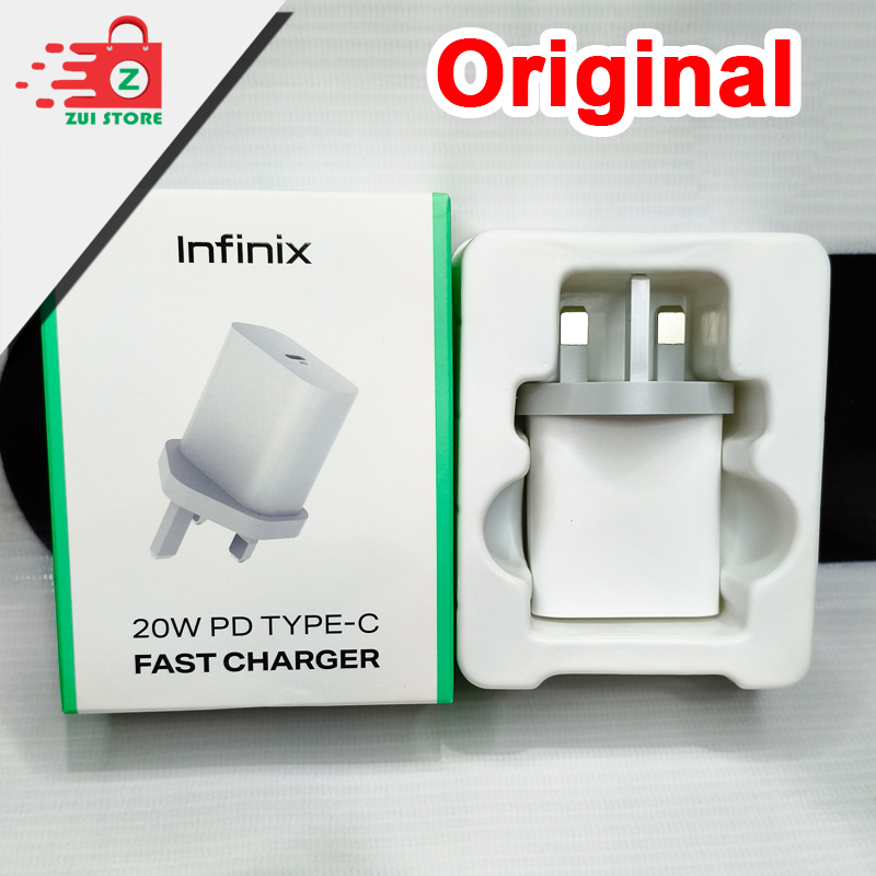 Infinix Original 20W PD Type-C Fast Charging Adapter | Super Fast Charging | Safe & Durable |  42
