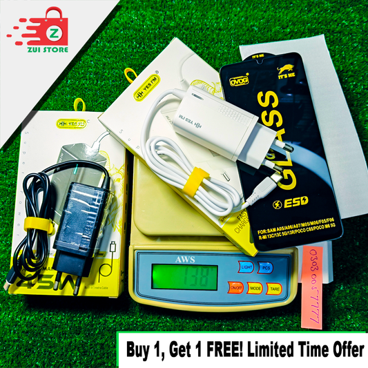 45W Super Fast Type-C Charger | SuperVOOC / WARP / Mi Turbo | Free Gorilla (OG) Glass |  D 2