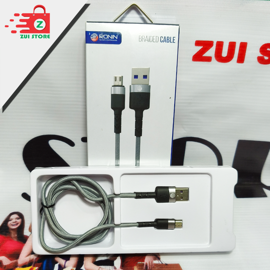 ⚡ Ronin Micro USB Fast Charging Cable – Super Durable & Quick Charge | 18