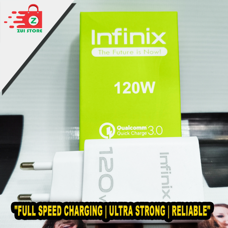 ⚡ Infinix 120W Super Fast Charger | Ultra Power Adapter for All Infinix Phones | 10