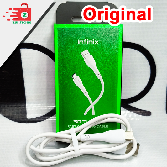 Infinix Original 3M Type-C Fast Charging Cable | High-Speed Data + Durable Long Length |  43