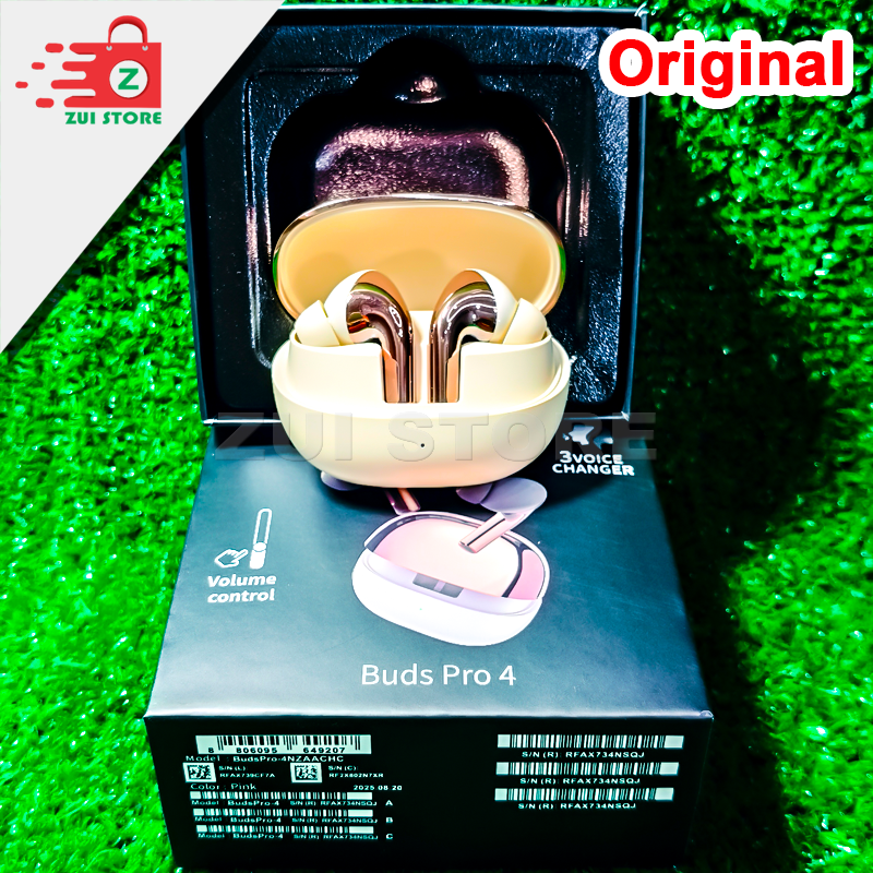 Buds Pro 4 Wireless Earbuds – Volume Control | 3 Voice Changer Modes | Long Battery | 69